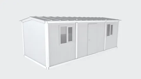 Roofed container K1